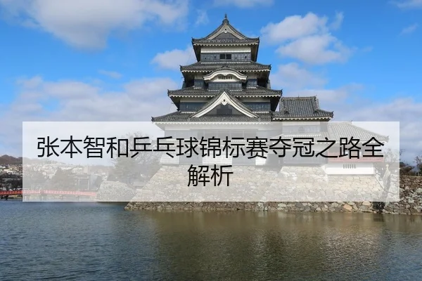 张本智和乒乓球锦标赛夺冠之路全解析